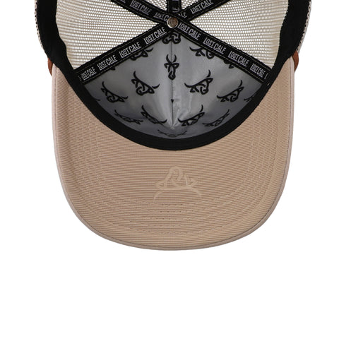 Gorra Lost Calf Gallo Khaki A-Frame Café Unitalla