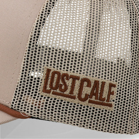 Gorra Lost Calf Gallo Khaki A-Frame Café Unitalla