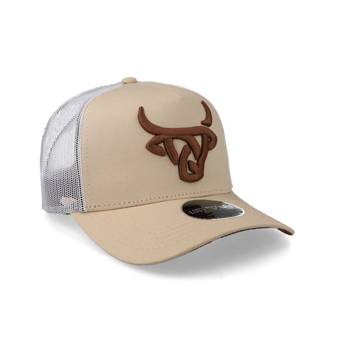 Gorra Lost Calf Brahman A-Frame Café Unitalla