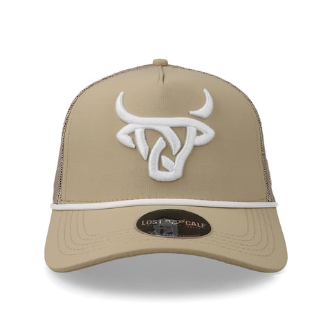 Gorra Lost Calf Dri Fit Khaki A-Frame Café Unitalla