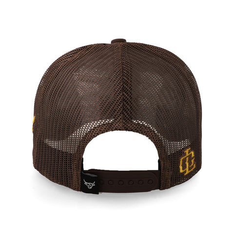 Gorra Lost Calf Bullrider A-Frame Café Unitalla