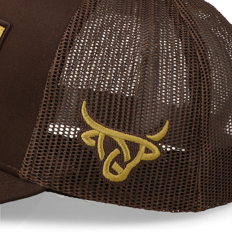 Gorra Lost Calf Bullrider A-Frame Café Unitalla
