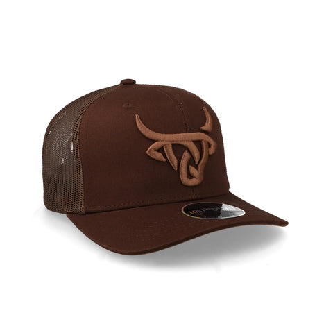 Gorra Lost Calf Dark Brangus Curve Café Unitalla