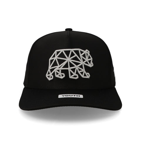 Gorra Waggle Great Bear Negro Youth