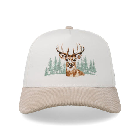 Gorra Waggle Whitetail Retro Blanco Unitalla