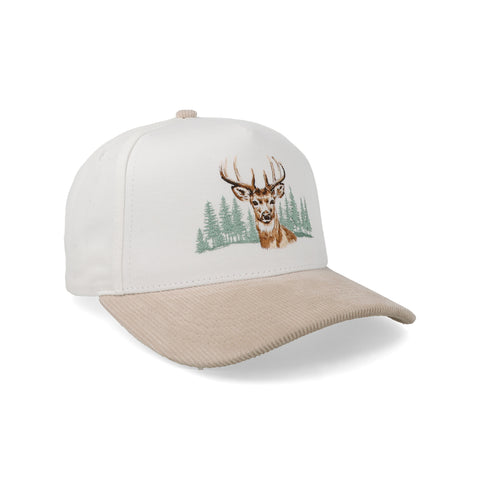 Gorra Waggle Whitetail Retro Blanco Unitalla
