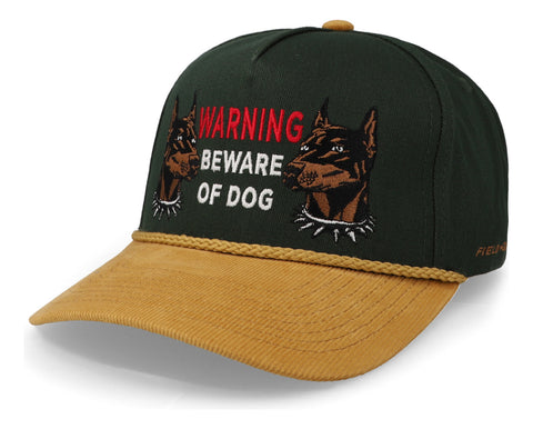 Gorra Field Grade Beware Of Dog 1004592 Verde Unitalla