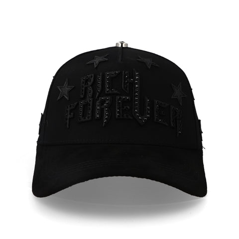 Gorra Barbas Hats Rich 4Ever Negra Unitalla