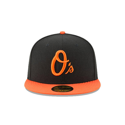 Gorra New Era 59 Fifty MLB Orioles Alterna Negro/Naranja