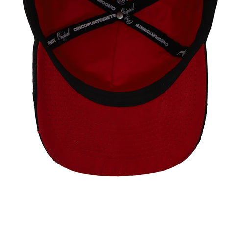 Gorra 5.7 FVSVN Skull Negro/Rojo