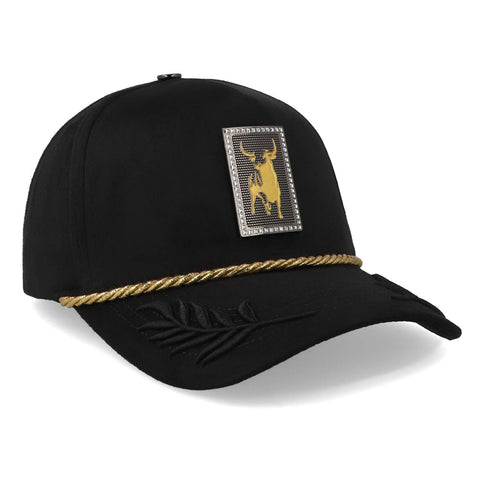 Gorra 5.7 Ranch Diamonds Carta Venado Negra Unitalla