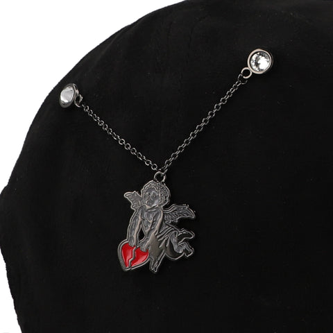 Gorra 5.7 I Hate This Fake Love Negra Unitalla