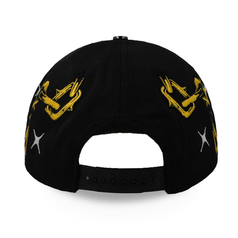 Gorra 5.7 Skull Chains Love Premium Negro