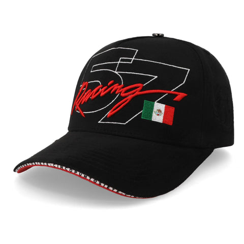 Gorra 5.7 Racing México F25 Negro Unitalla