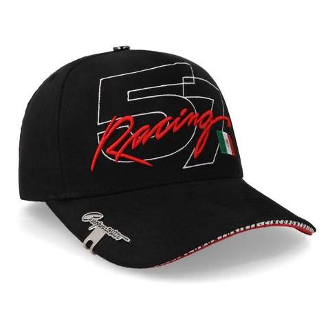 Gorra 5.7 Racing México F25 Negro Unitalla