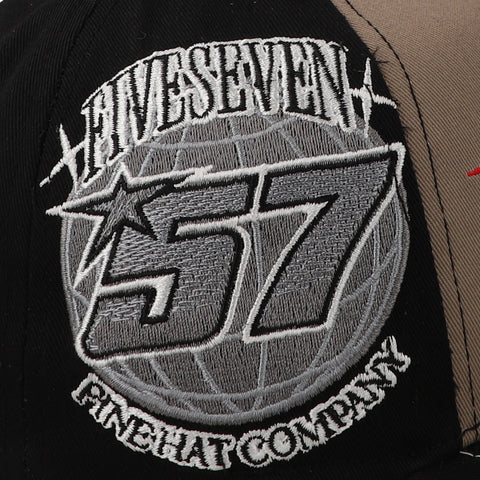 Gorra 5.7 FVSVN Star World Beige/Negro