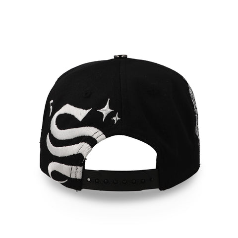 Gorra 5.7 FVSVN Star World Beige/Negro