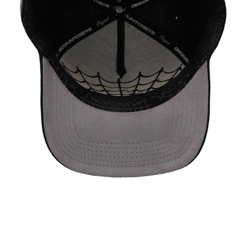 Gorra 5.7 Metal Gold Spider Premium Curve Unitalla