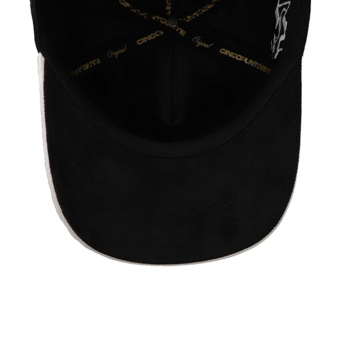 Gorra 5.7 Anillo de Gallo Negro/Gris