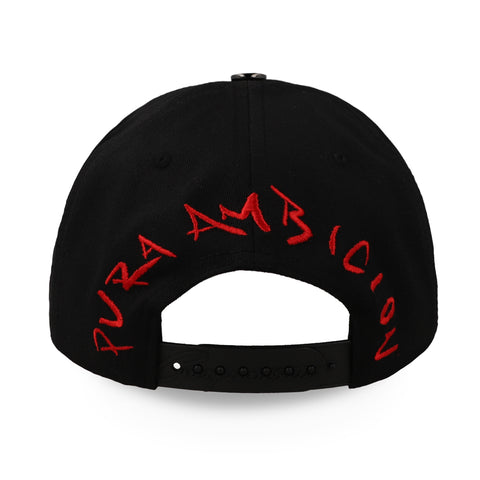 Gorra 5.7 Five Seven Letters Premium Negro Curva Unitalla