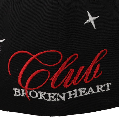 Gorra 5.7 Skull Fire Broken Heart Negro Unitalla