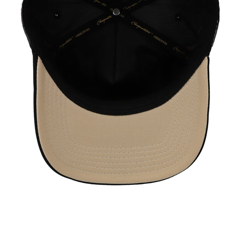 Gorra 5.7 Emblema Gold Premium Curve Unitalla