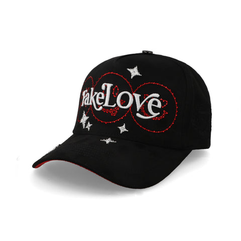 Gorra 5.7 Fake Love Faces Negro