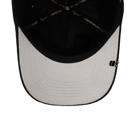 Gorra 5.7 Rose Diamonds Red Negra Unitalla