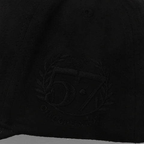 Gorra 5.7 Rose Diamonds Red Negra Unitalla