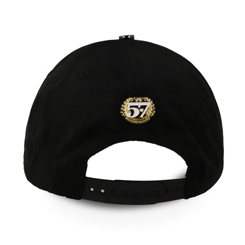 Gorra 5.7 Metal Gold Pray For Mexico Premium Curve Unitalla
