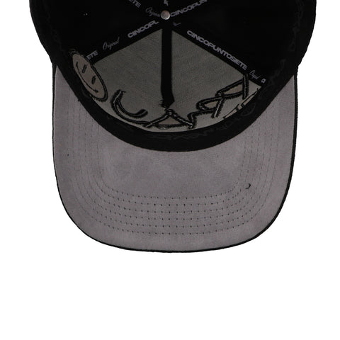 Gorra 5.7 Metal Gold Pray For Mexico Premium Curve Unitalla