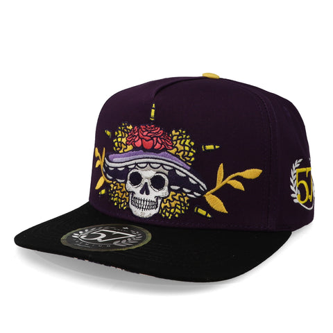 Gorra 5.7 Dia De Muertos Calavera Catrina Snk Unitalla