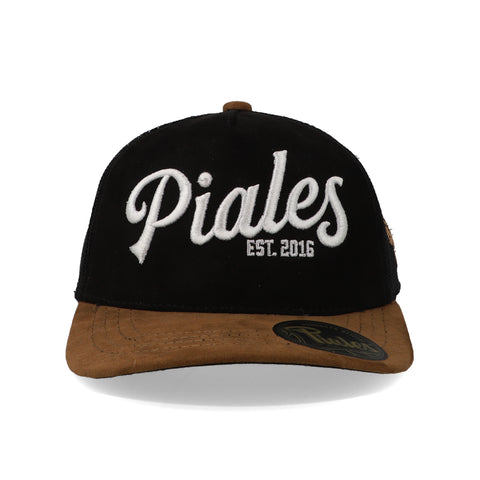 Gorra Piales Jr. Negro Para Niños