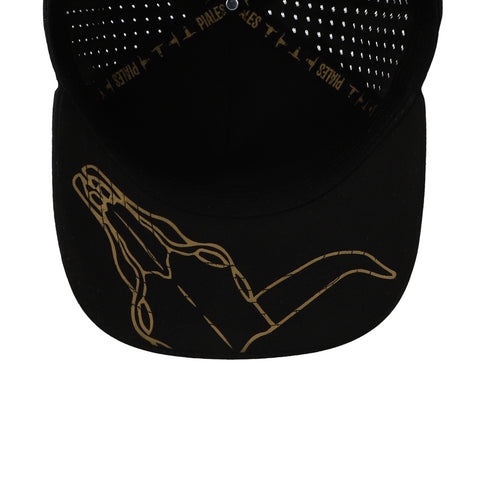 Gorra Piales Freedom Negro Unitalla Para Niños