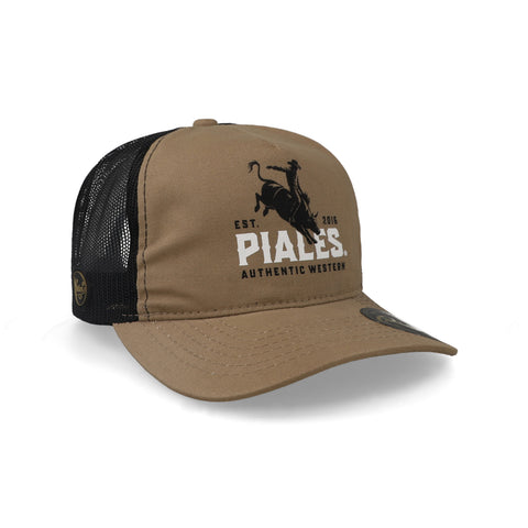 Gorra Piales Bull Rider Caqui Unitalla
