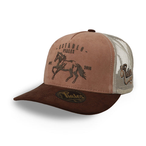 Gorra Piales Establo II Sku0246 Café Unitalla