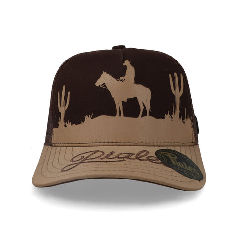 Gorra Piales Andariego Café Unitalla