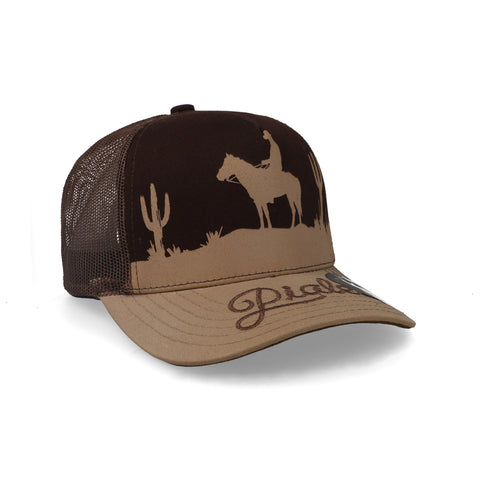 Gorra Piales Andariego Café Unitalla