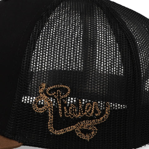 Gorra Piales Rodeo Caballo Negra Unitalla