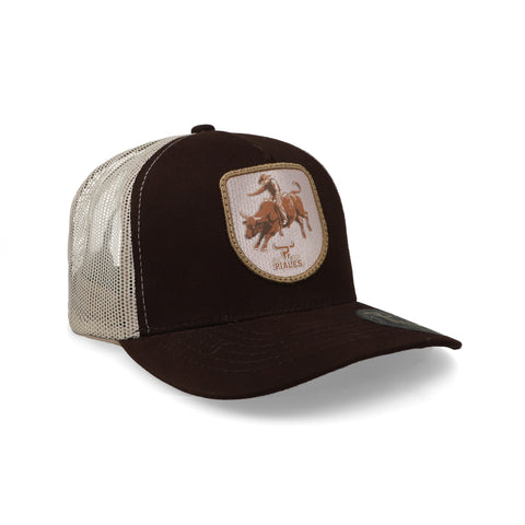 Gorra Piales Rodeo Toro Café Unitalla