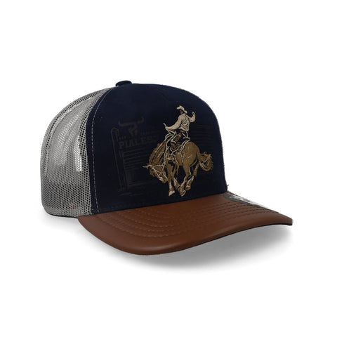 Gorra Piales Horse Rodeo Marino Unitalla