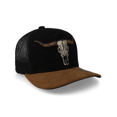 Gorra Piales Texas Negro/Caqui Unitalla