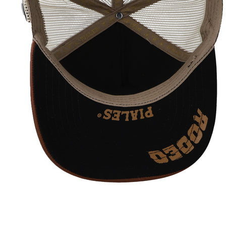 Gorra Piales Bull Rodeo Negro Unitalla