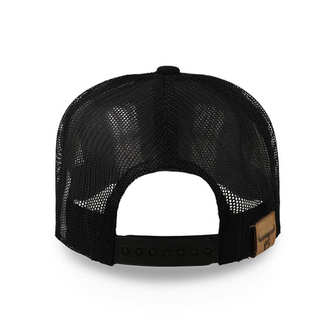 Gorra Piales Búfalo Negra Unitalla