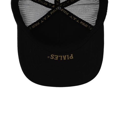 Gorra Piales Búfalo Negra Unitalla