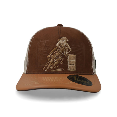 Gorra Piales Barrel Rodeo Negro Unitalla