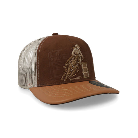 Gorra Piales Barrel Rodeo Negro Unitalla