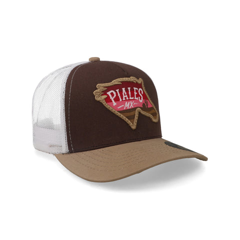 Gorra Piales Piales MX Café/Blanco Unitalla