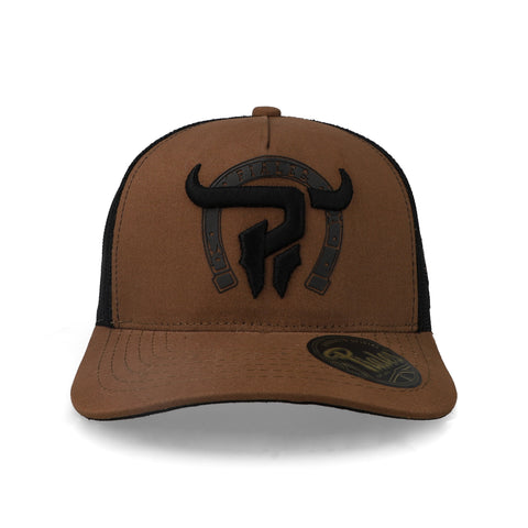 Gorra Piales Herradura Sku0249 Camel Negro Unitalla