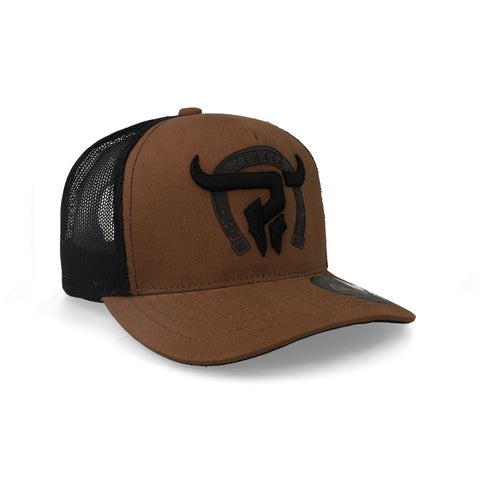 Gorra Piales Herradura Sku0249 Camel Negro Unitalla